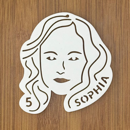 Custom Portrait Ornament | Personalized with their Face