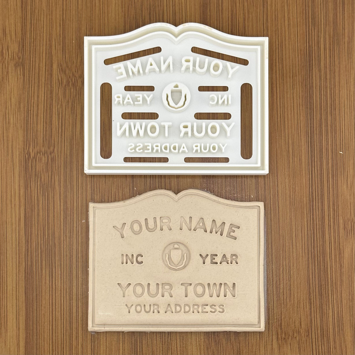 Custom Sign Cookie Cutter | Personalized with Your Text