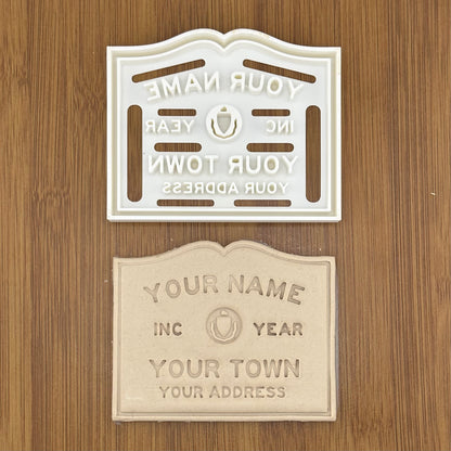 Custom Sign Cookie Cutter | Personalized with Your Text