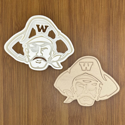 Wellesley High School Logo Cookie Cutter