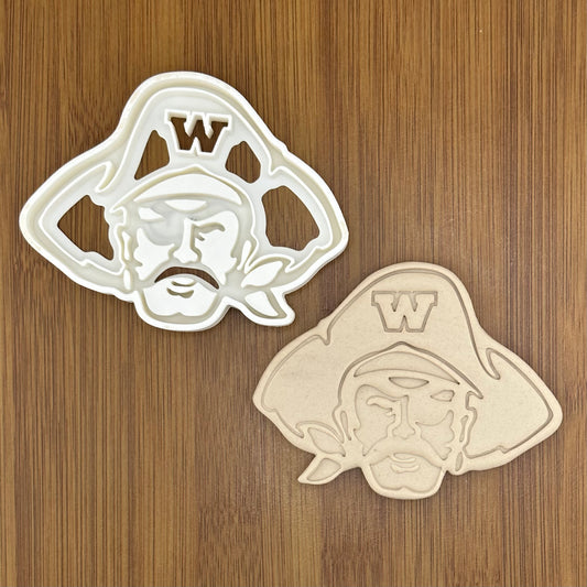 Wellesley High School Logo Cookie Cutter