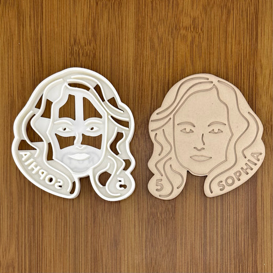 Custom Portrait Cookie Cutter | Personalized with their Face