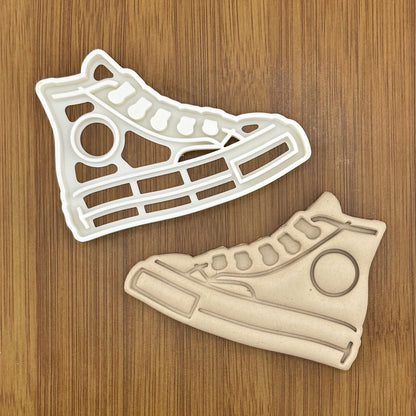 Sneaker Cookie Cutter | Blank or Personalized with Your Name and Number